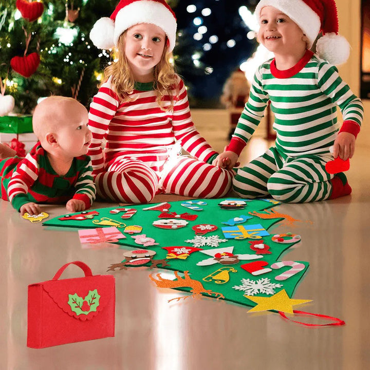 BowLift | DIY Felt Christmas Tree with Accessories - Merry Christmas Decorations For Home