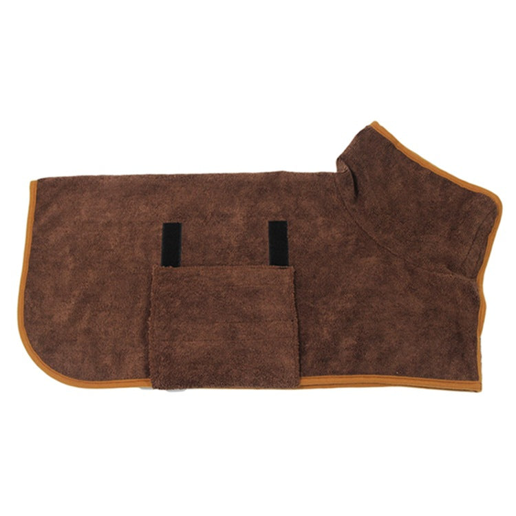 Dog bathrobe - DryPaws Bowlift