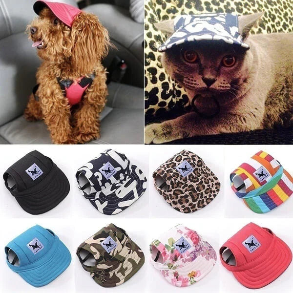 PawShade Pet Cap – Round Brim Style Bowlift