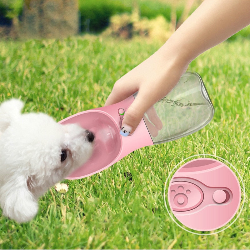 Dog Water Bottle for On the Go - HydroDog Bowlift