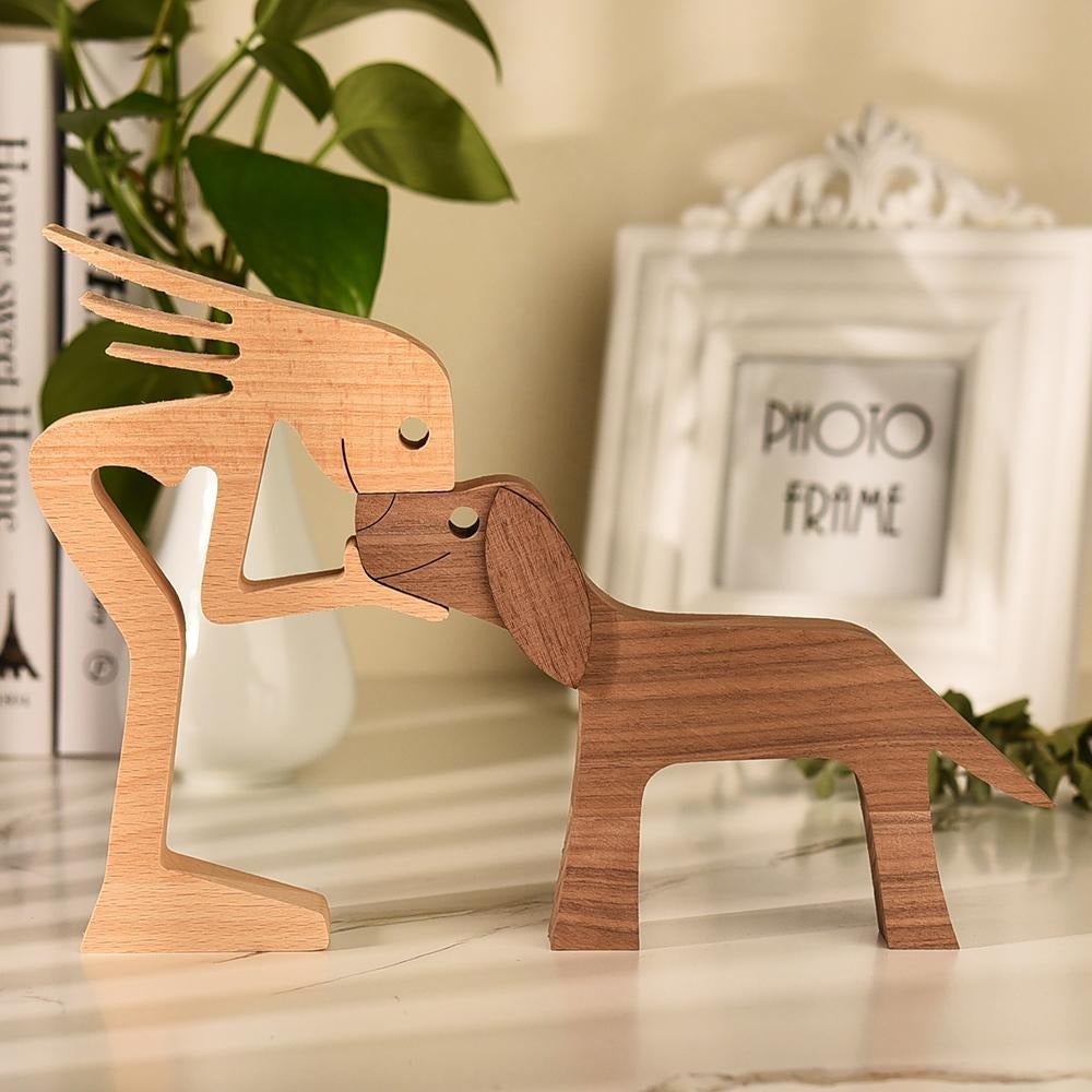 BowLift | Handcrafted Dog Figurine - HeartBond