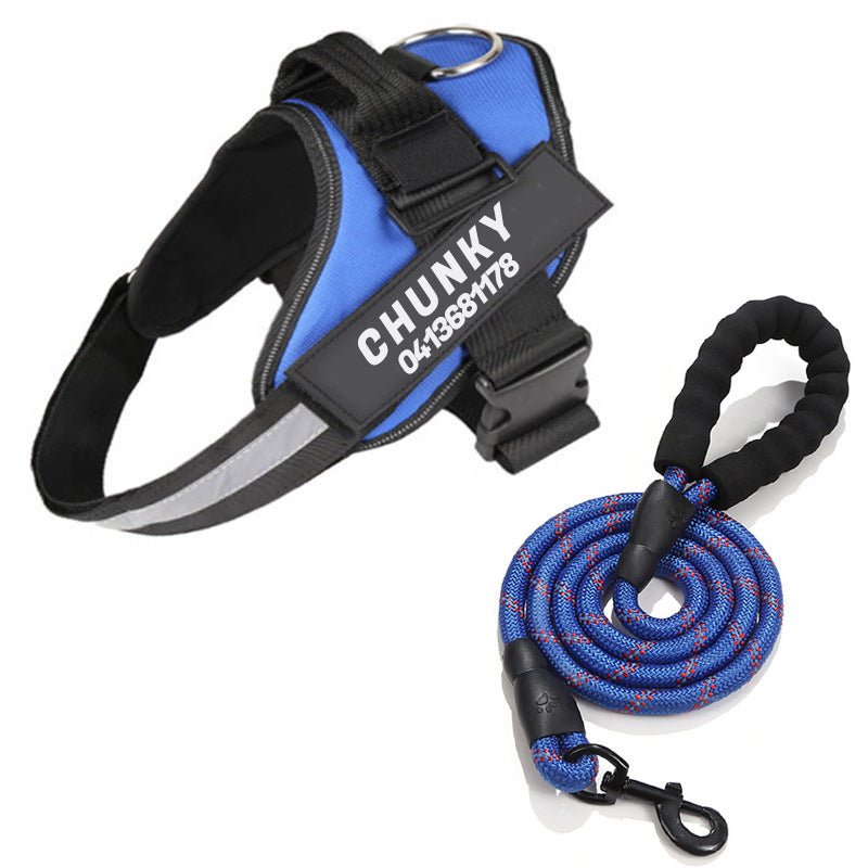 BowLift | Dogsafe Harness – Reflective, No-Pull Dog Harness with Personalizable Name Tag