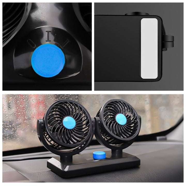 BowLift | Double Cooling Car Fan - CoolingAir