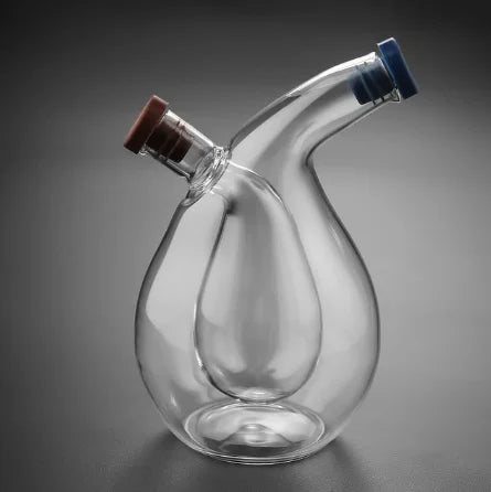 Double Glass Oiler Dual-purpose Glass Bottle Condiment Bottle | Bowlift