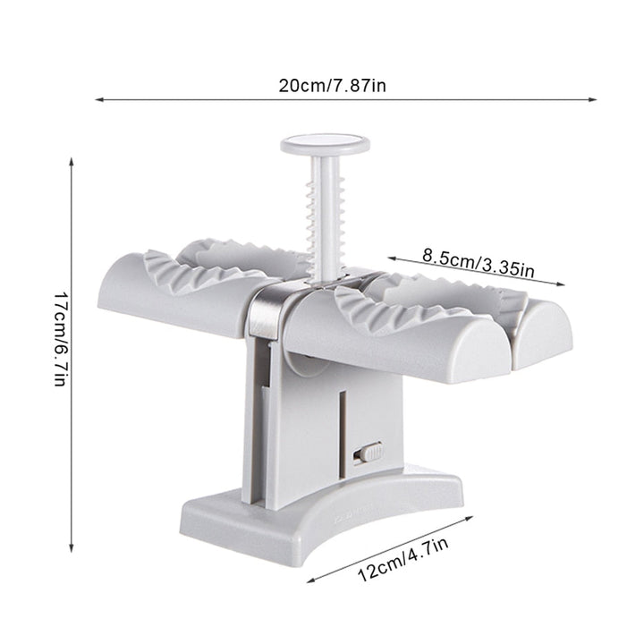 Double Heads Automatic Dumpling Making Mold Manual Press Machine | Bowlift