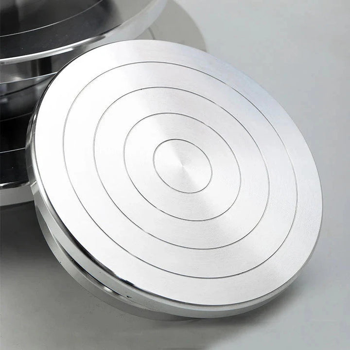 Double Side Cake Turntable Flower Mounting Turntable Cake Turntable | Bowlift