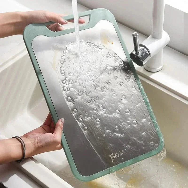 BowLift | Double-Sided Stainless Steel Kitchen Cutting Board