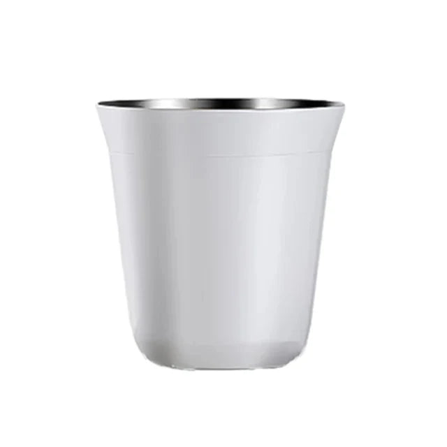 Double Wall Insulated Stainless Steel Espresso Cup Capsule Coffee Mug | Bowlift