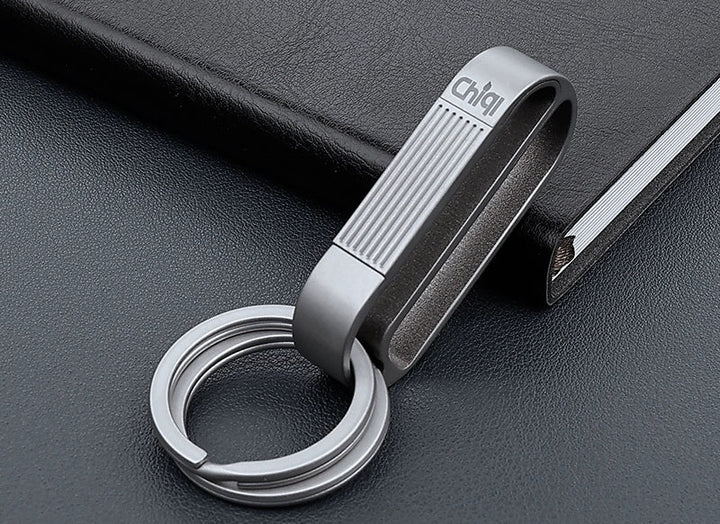 BowLift | Titanium Alloy Men's Belt Buckle Keychain - Durable, Stylish, Non-Fading Lock