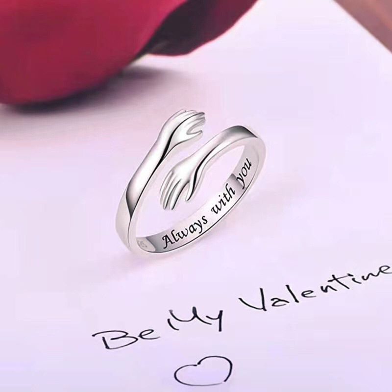 Hug Ring - Jewellery Love Piece for Couples & Universal Size Bowlift
