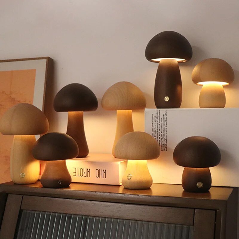 BowLift | Lumishroom - Illuminate your space - Rustic ambiance - Natural elegance