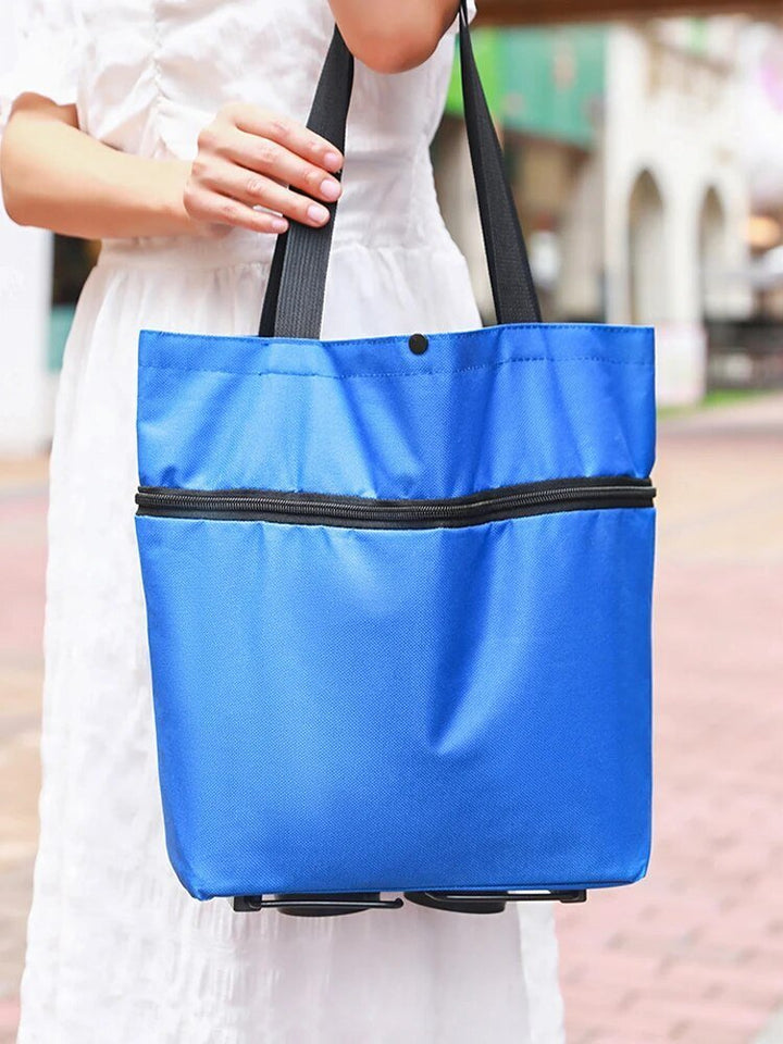 BowLift | ShopEase Bag - Rolling Bag - Expandable - Easy Shopping - Comfortable and Practical