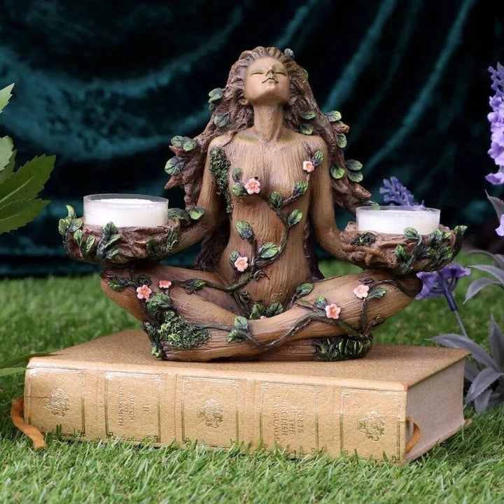 BowLift | Enchanting Glow - Fae Flame Candle Holder - Natural Harmony - Ecological Elegance