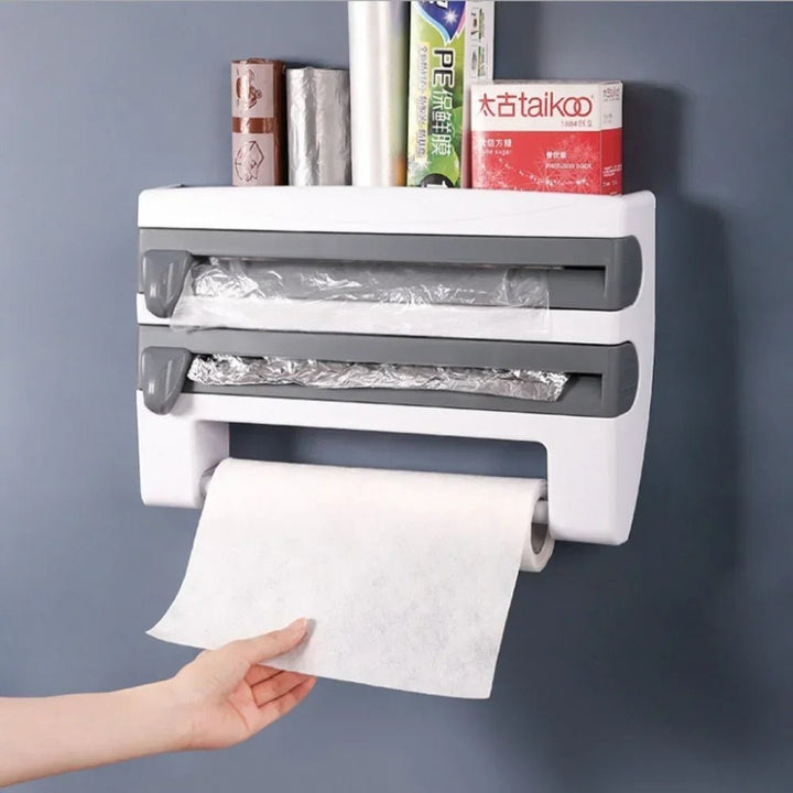 BowLift | WrapHub - Practical dispenser - Food wrap and paper towels - Space saver