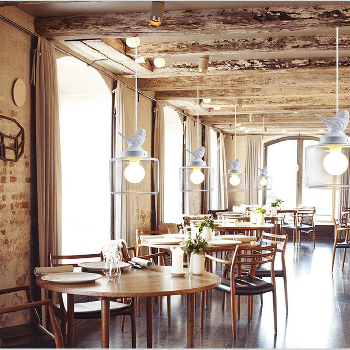 BowLift | Elegant Bird Pendant Lamp