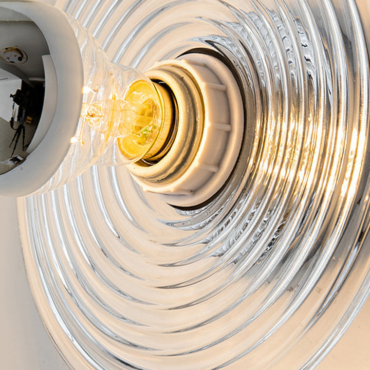 Modern Wave Ceiling Light – Elegant Glass Light for Living or Bedroom | Bowlift