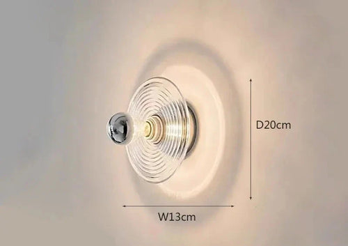 Modern Wave Ceiling Light – Elegant Glass Light for Living or Bedroom | Bowlift