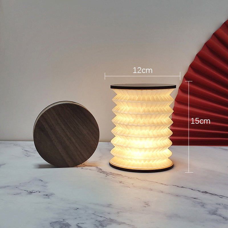 Foldable LED Lantern with Compact Design – Portable Decorative Lamp for Indoor and Outdoor Areas | Bowlift