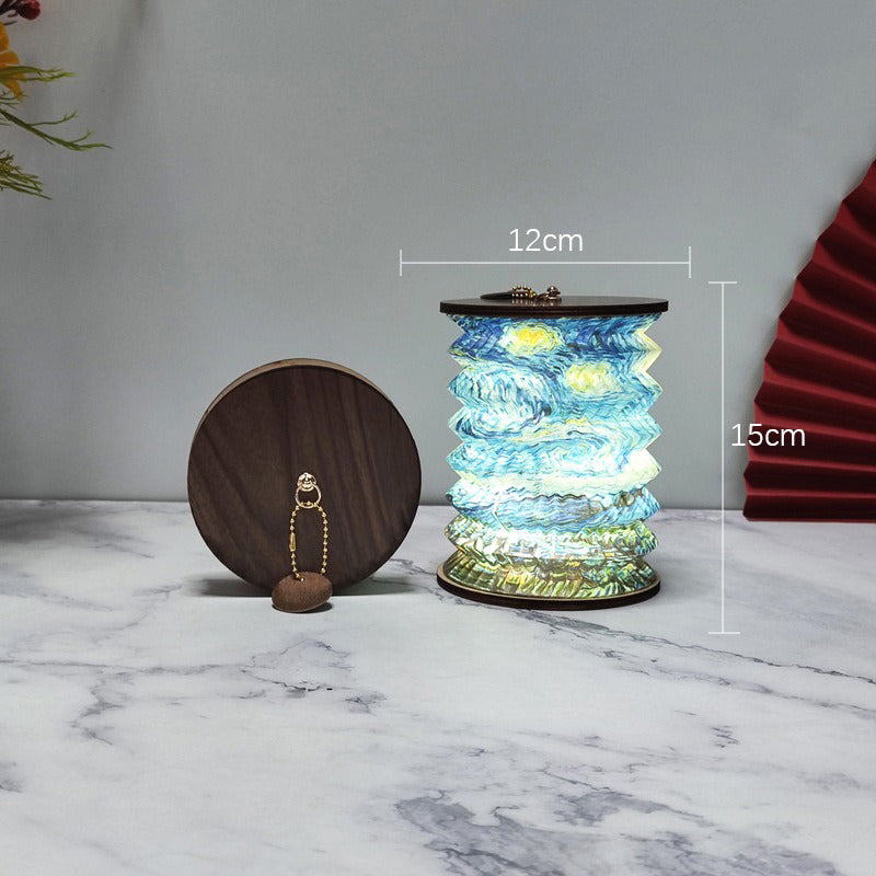 Foldable LED Lantern with Compact Design – Portable Decorative Lamp for Indoor and Outdoor Areas | Bowlift