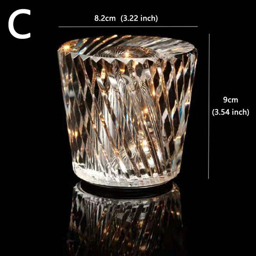 BowLift | Crystal Lamp Wireless Table Lamp