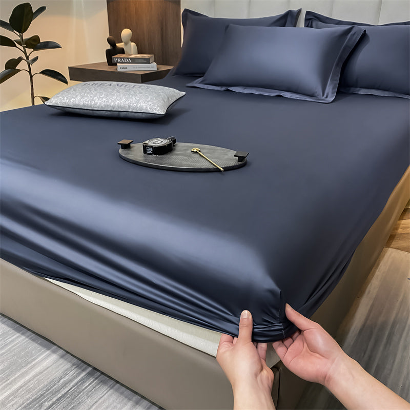 BowLift | CottonLuxe Fitted Sheet | 100% Cotton | Breathable & Skin-Friendly | Perfect Fit with All-Around Elastic