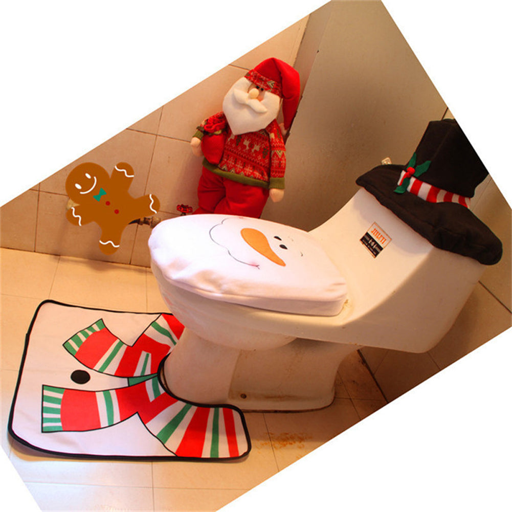 BowLift | FestiveSanta | Santa Bathroom Mat