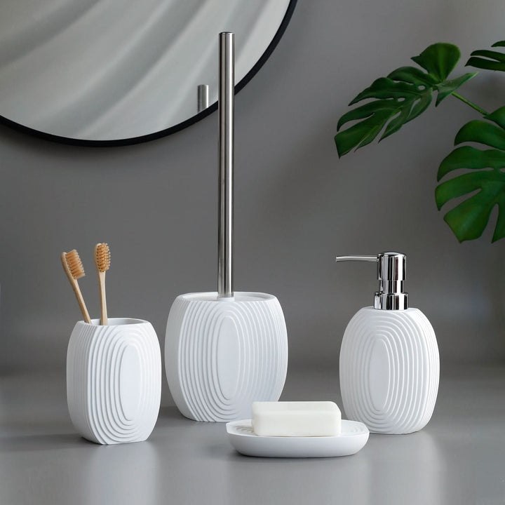 BowLift | BathLux - 4-piece bathroom accessories set