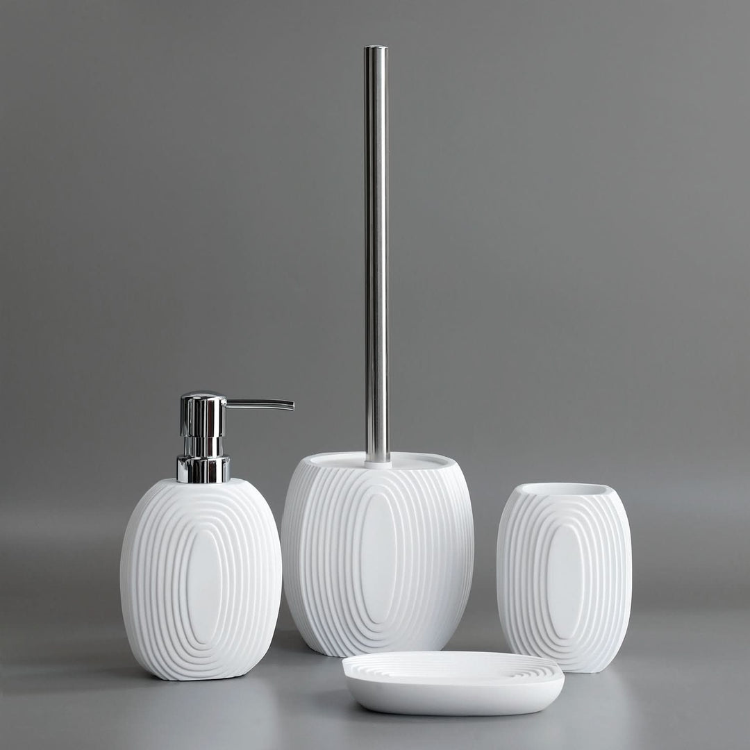 BowLift | BathLux - 4-piece bathroom accessories set