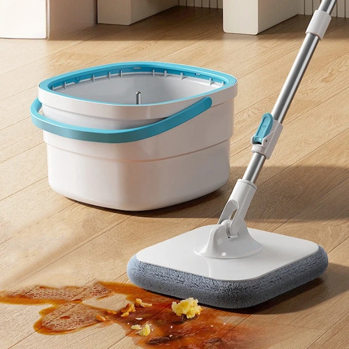 BowLift | Spinning Mop and Bucket Set - Handsfree wring out your mop!