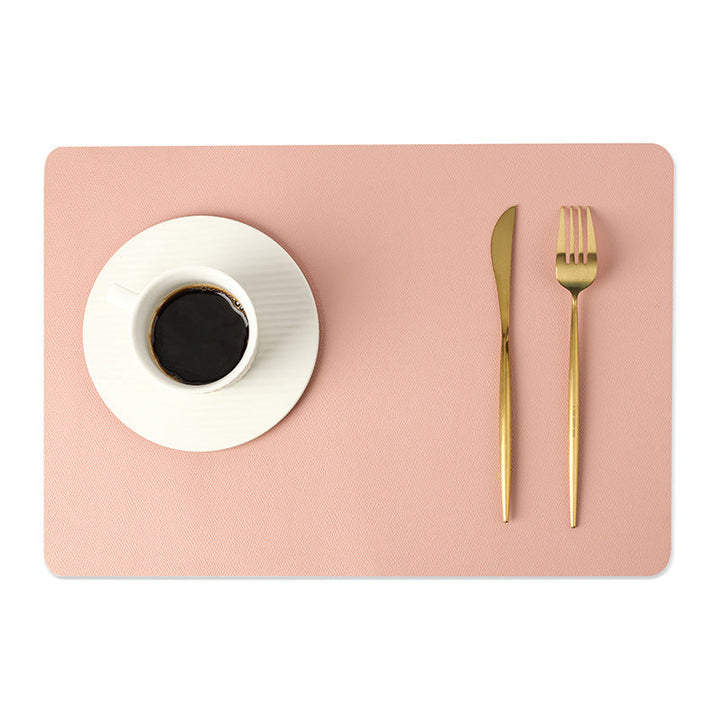 BowLift | Double-layered leather desk mat
