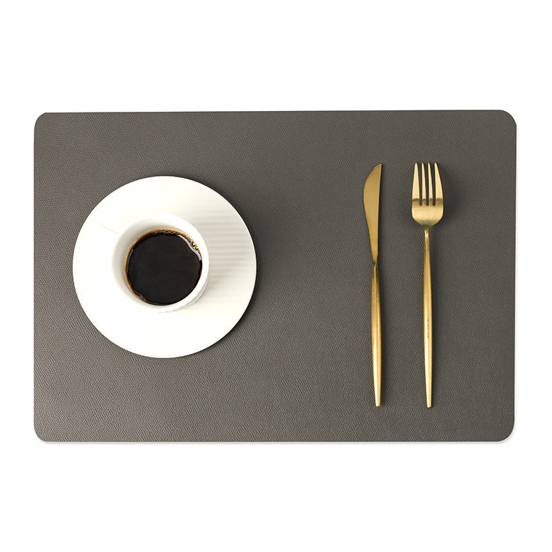 BowLift | Double-layered leather desk mat