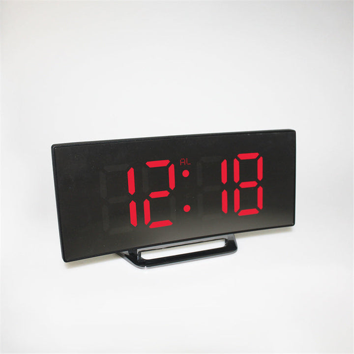 BowLift | Digital Alarm Clock | Minimalist Design with Clear Display for Modern Interiors