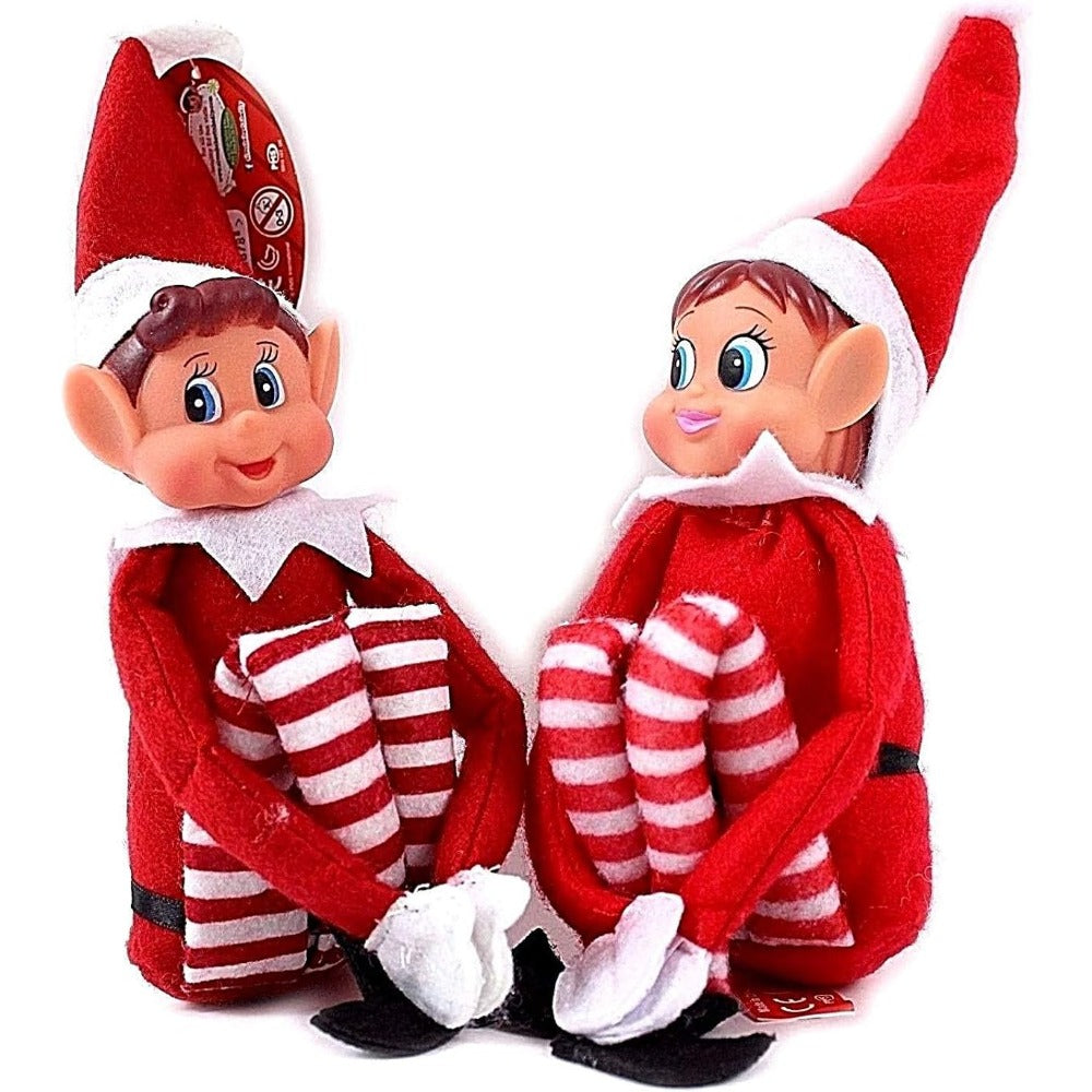 BowLift | ChristmasSitter | Elegant Poseable Elf for Kids