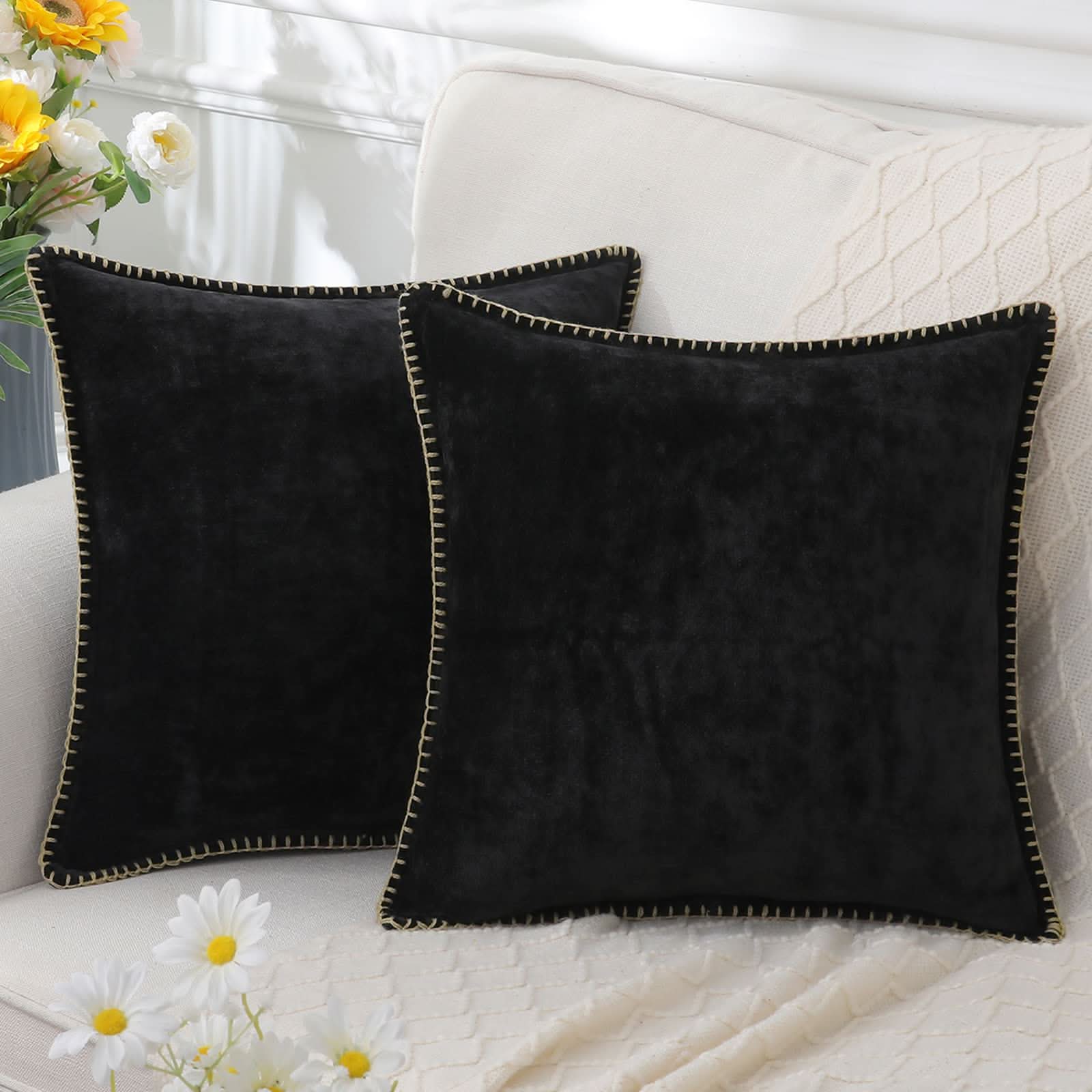 BowLift | Decorative Chenille Cushion Cover Soft Washable