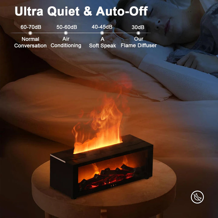 BowLift | Air Humidifier and Air Purifier with Aromatherapy Flame Effect