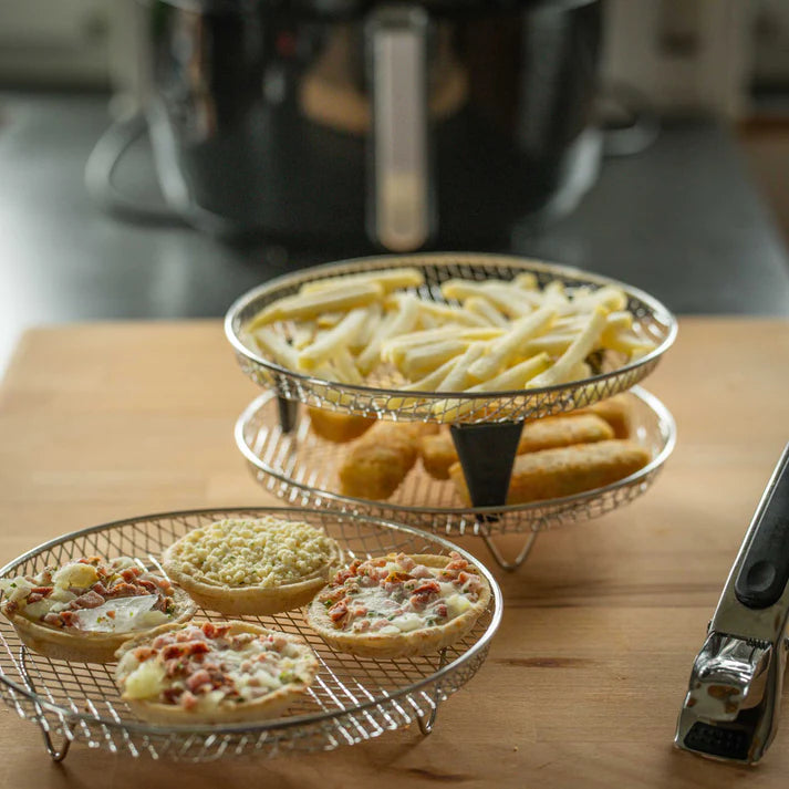 Stackable Air Fryer Racks | Space-saving frying made easy | Bowlift