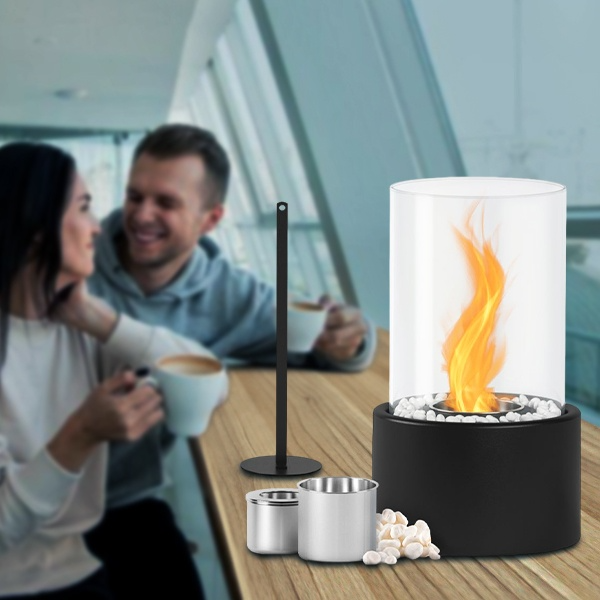 Compact Table Firepit | Cozy warmth, anytime and anywhere | Bowlift