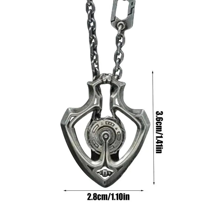 BowLift | Mechanical Rotating Gear Vintage Necklace