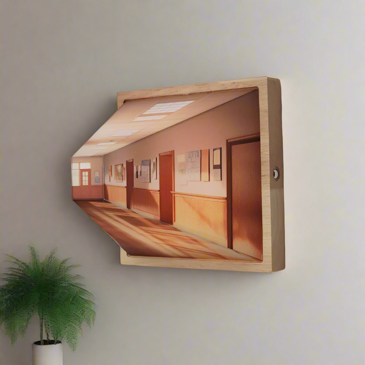 3D-Naked Eye Vision Wall Lamp | Stunning Wall Ambience | Bowlift