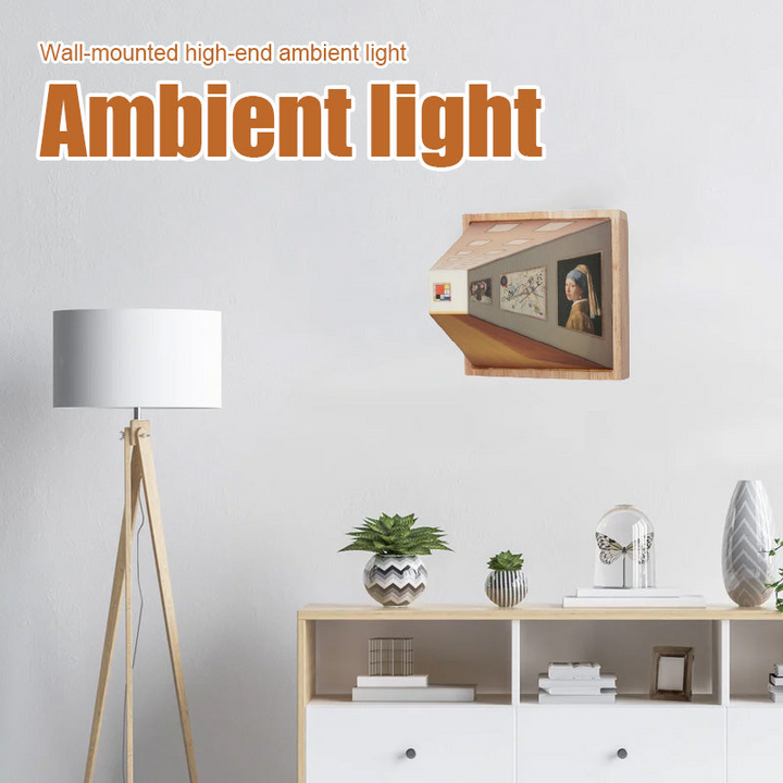 3D-Naked Eye Vision Wall Lamp | Stunning Wall Ambience | Bowlift