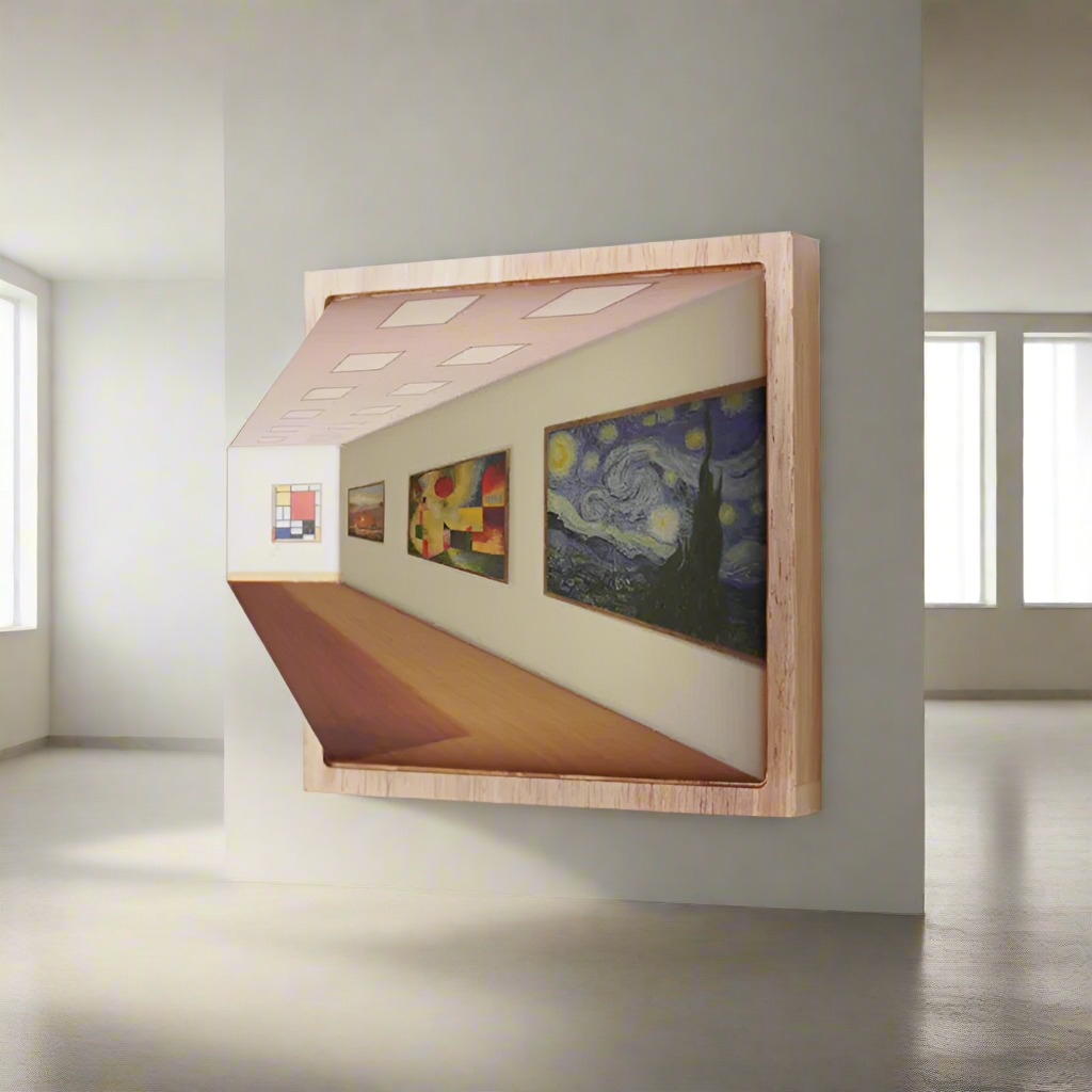 3D-Naked Eye Vision Wall Lamp | Stunning Wall Ambience | Bowlift