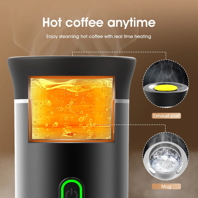 Portable coffee machine | Brew anywhere and anytime | Bowlift