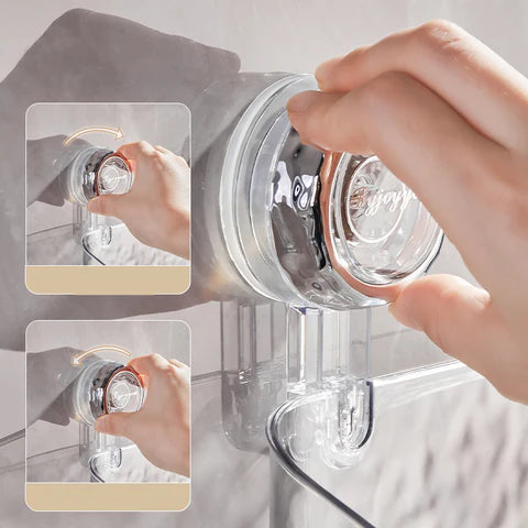Practical wall shelf | Drill-free storage in the bathroom | Bowlift
