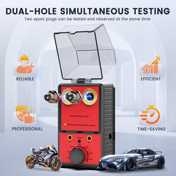 Spark Plug Tester | Double Test Function | Bowlift