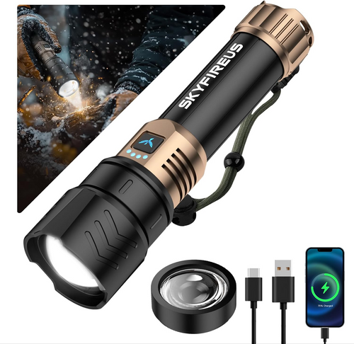 Ignition flash light | Ultra-bright, Zoomable and Ready to Fire | Bowlift