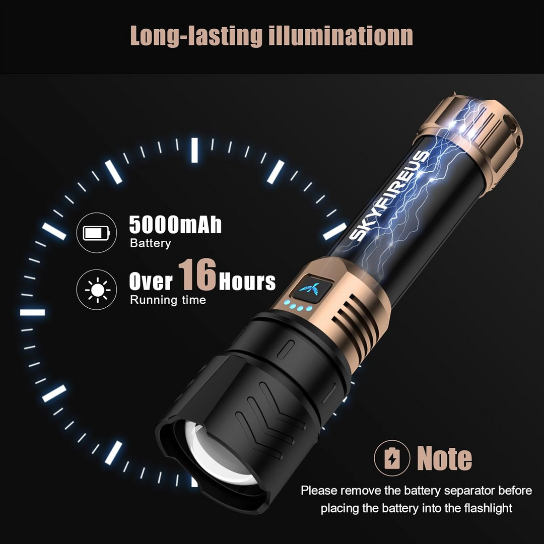 Ignition flash light | Ultra-bright, Zoomable and Ready to Fire | Bowlift