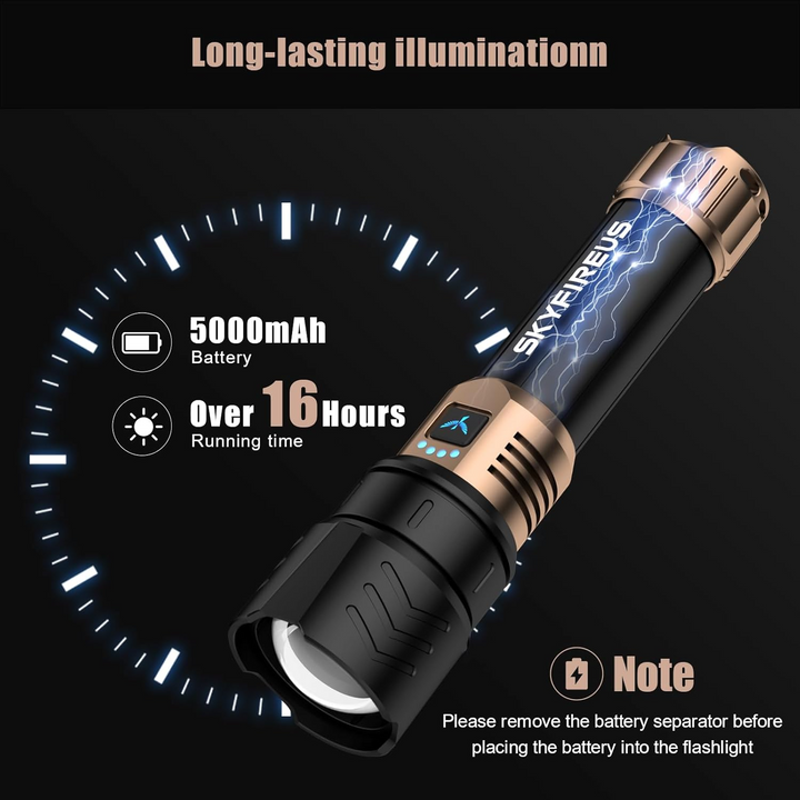 Ignition flash light | Ultra-bright, Zoomable and Ready to Fire | Bowlift