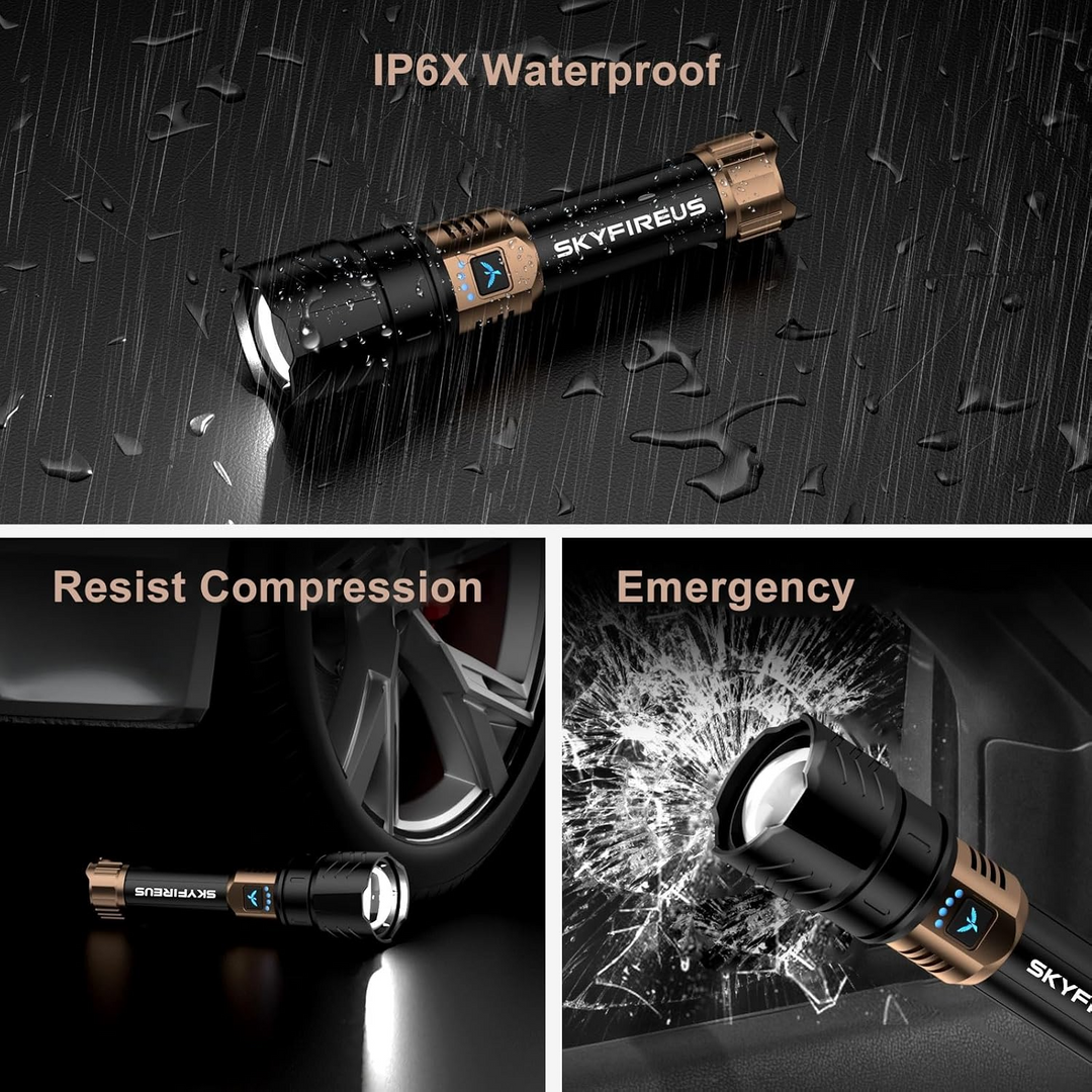 Ignition flash light | Ultra-bright, Zoomable and Ready to Fire | Bowlift