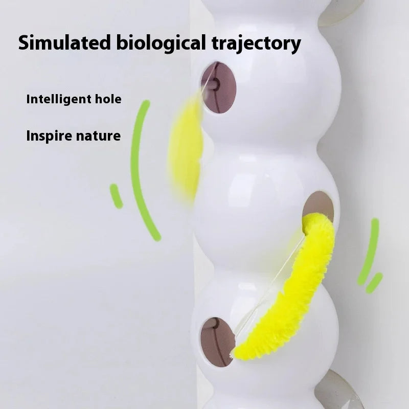 Automatic pop-up cat toy with motion sensor | Bowlift