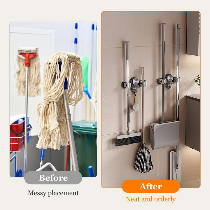 Wall Grip Organization Rack | Slim Hold for Pugs & More | Bowlift
